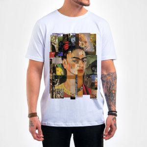 Camisa Masculina Branca – Frida x Frida