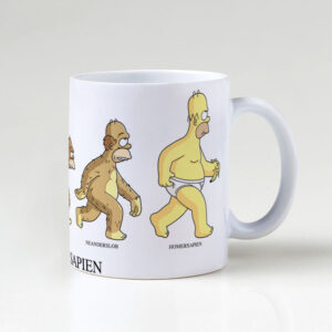 Caneca – Homer Simpson Evolution…