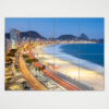 Painel Modular - Entardecer em Copacabana com Pão de Açúcar ao fundo 1