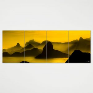 Painel Modular – O Poente na Espinha de suas Montanhas, Rio de Janeiro