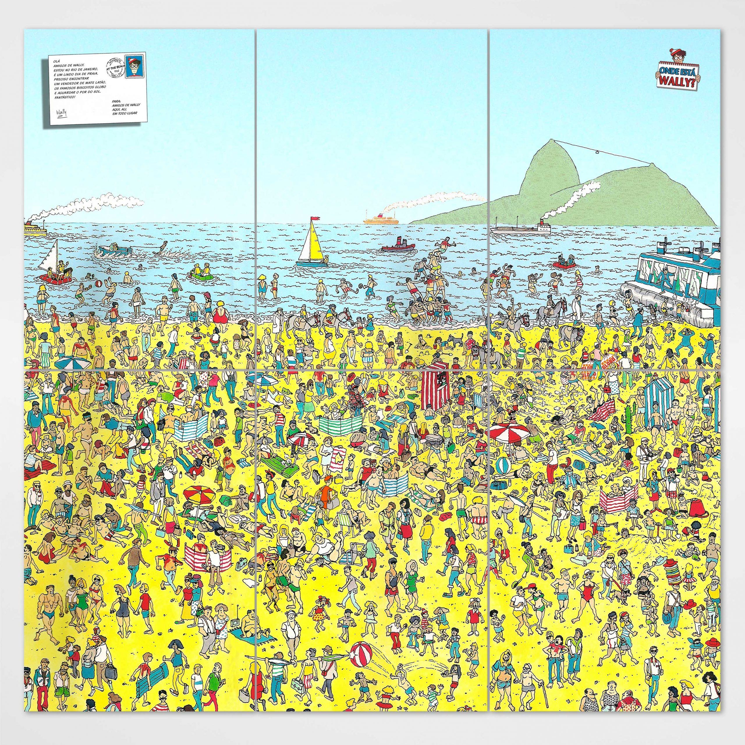 Painel Modular - Wally in Rio
