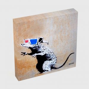 Quadro Canvas – 3D Rat Glasses…