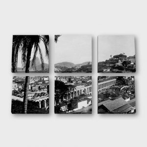 Quadro Canvas Modular – Arcos da Lapa – Ano 1912…