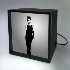 Luminária Backlight – Audrey Hepburn…