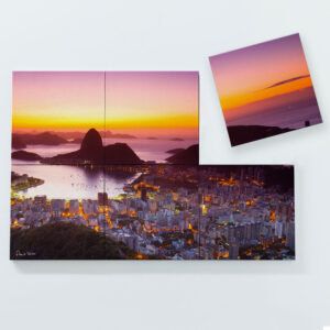 Porta Copo Magnético Modular – Amanhecer no Rio de Janeiro…
