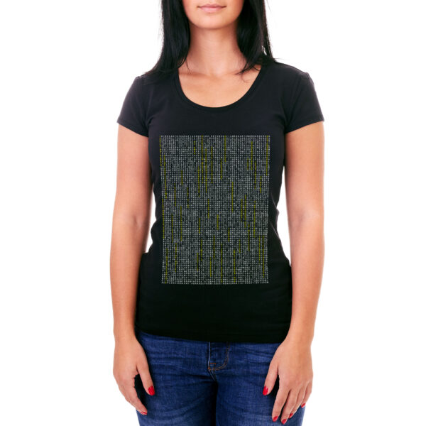 camisa feminina preta cinemateca