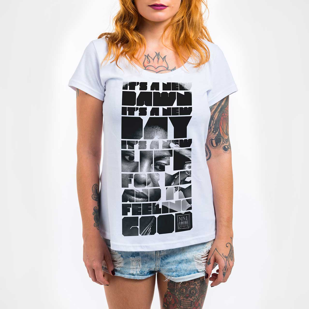 CMF33 Camisa Feminina - Feeling Good Nina - Imagem 1