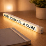 Frase Iluminada de Presença - Para Todo Mal, a Cura - Imagem 2