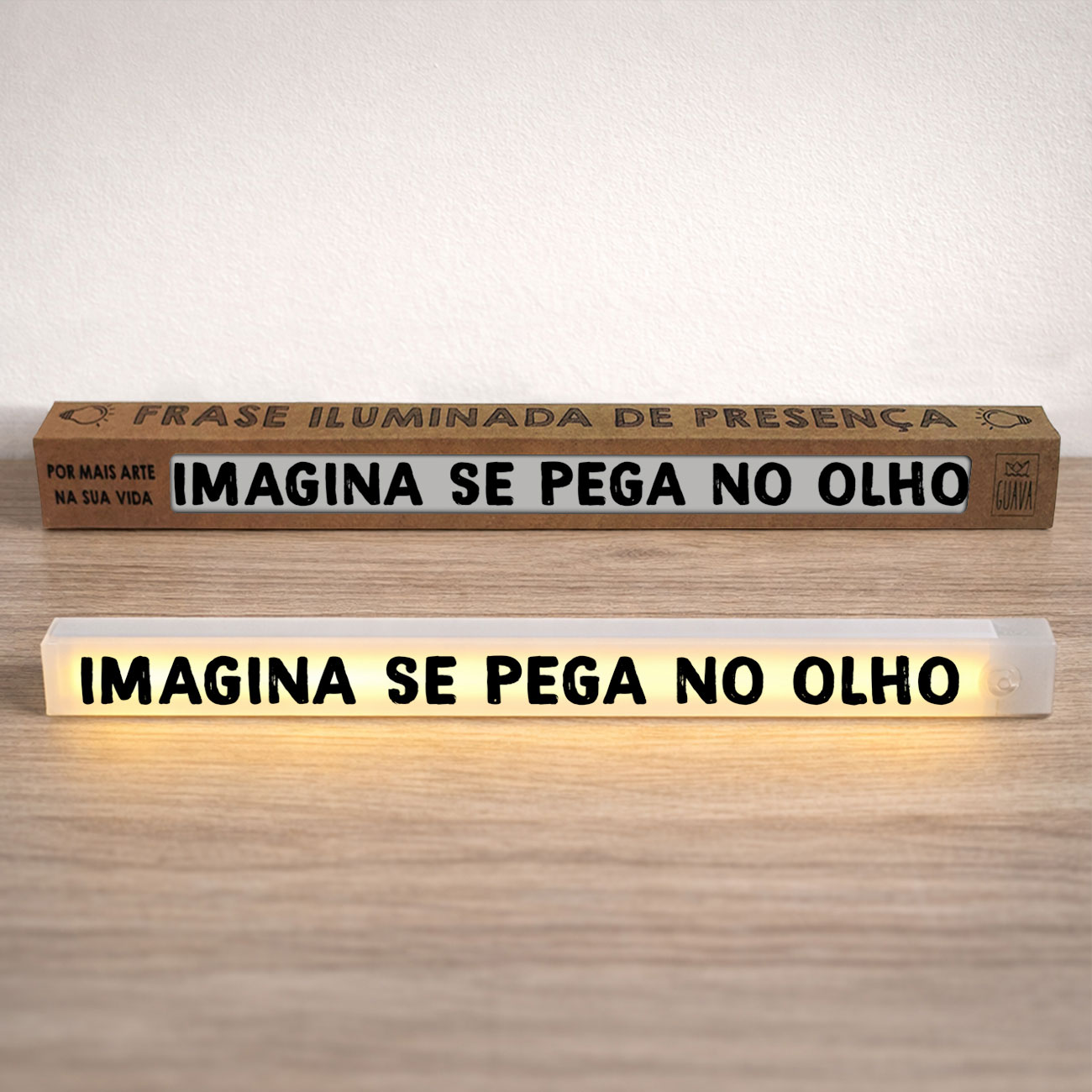 Frase-55-0 Luminária