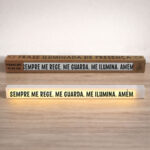 Frase Iluminada de Presença - Sempre Me Rege, Me Guarda, Me Ilumina. Amém